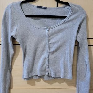 Brandy melville grey long-sleeve